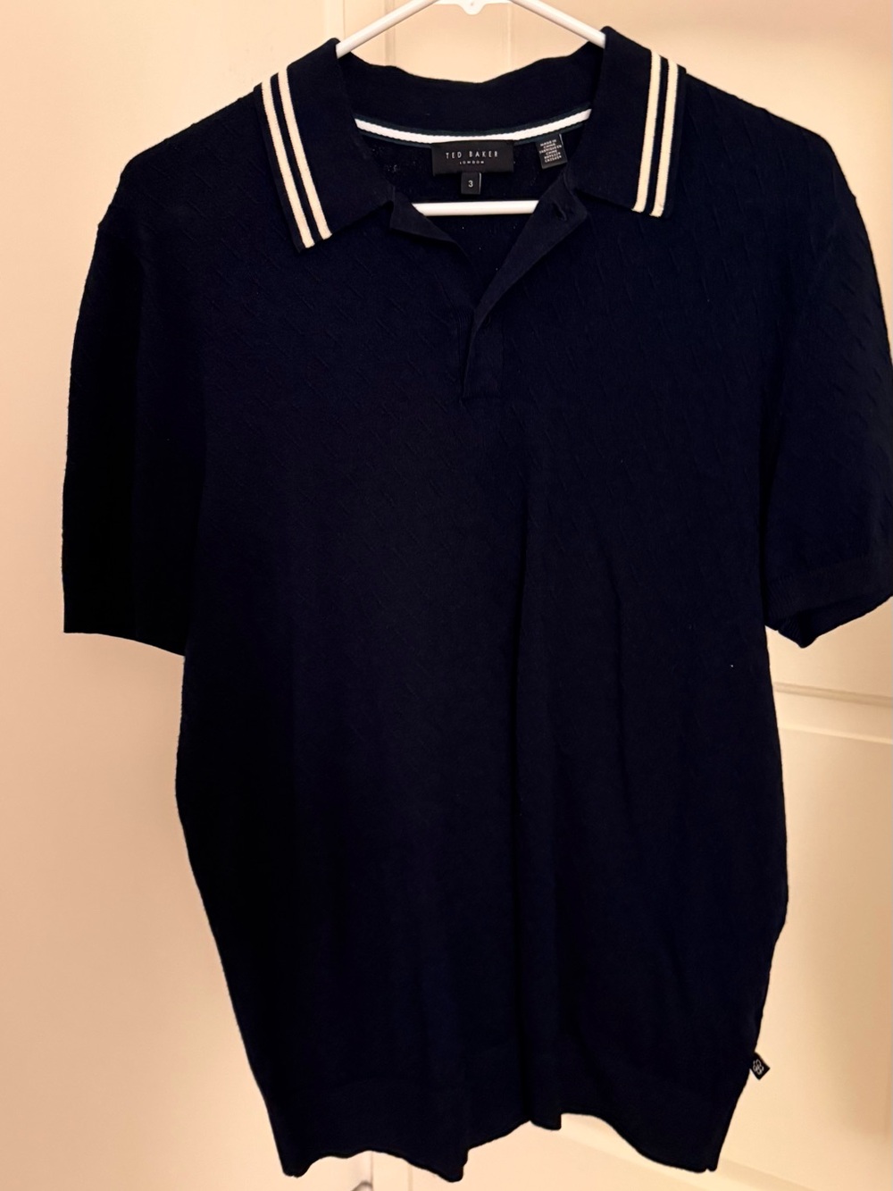 Men’s Ted Baker Navy Polo
